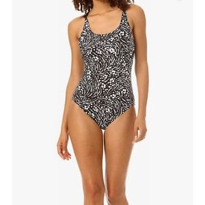 Black and White Women's Swimsuit